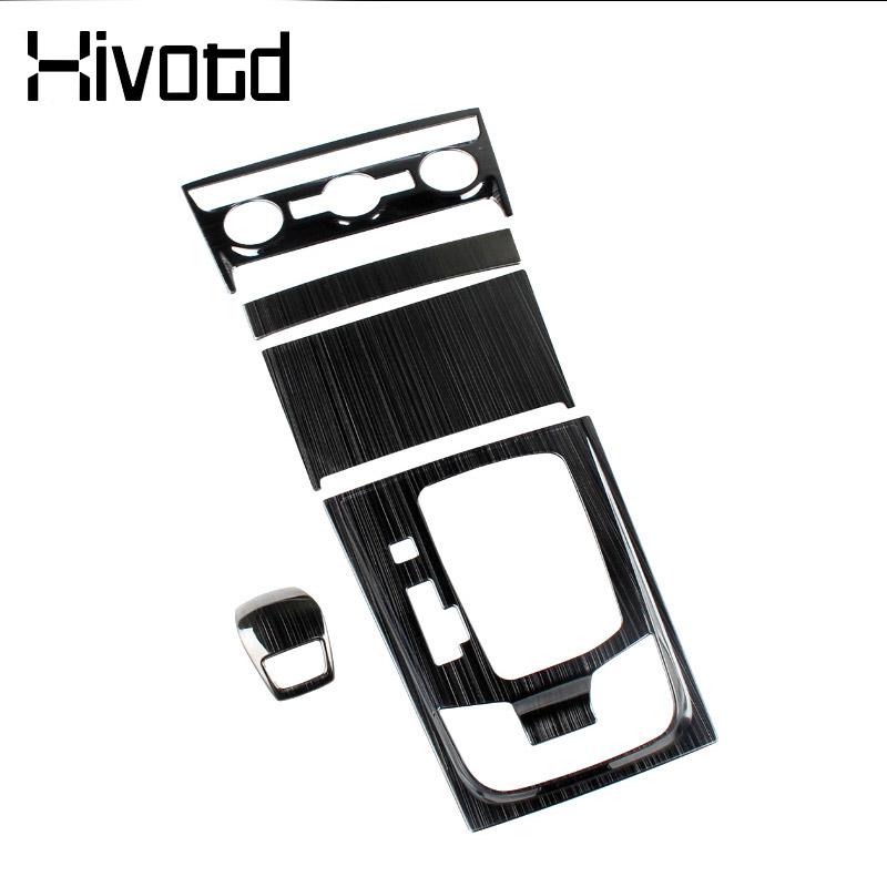Hivotd For Skoda Kodiaq Car Accessories 2017- Center console decorative panel  cover sticker auto Interior Mouldings