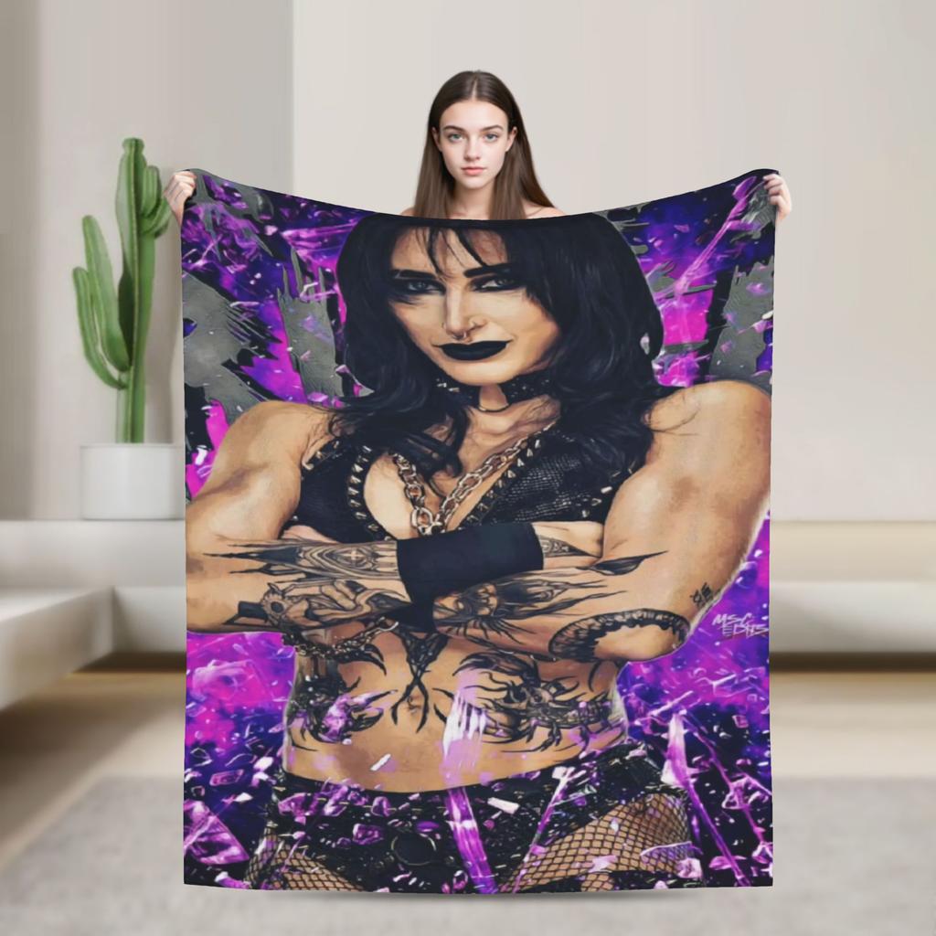 Рея Рипли Одеяла для рестлеров Теплое Мягкое Новинка Плюшевое Одеяло-плед для Девочек Мальчиков Уличное Фланелевое Покрывало Покрывало для Кровати