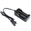 18650 Battery Charger EU Plug 2 Slots Smart Charging Safety Fast Charge 18650 26650 14500 Li-ion Rechargeable Battery Charger