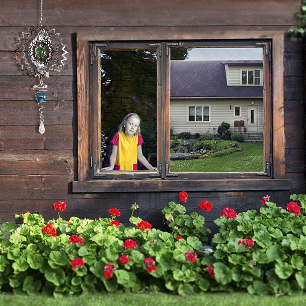 Крутые вращающиеся колокольчики, вращающиеся колокольчики из хрустальной нержавеющей стали