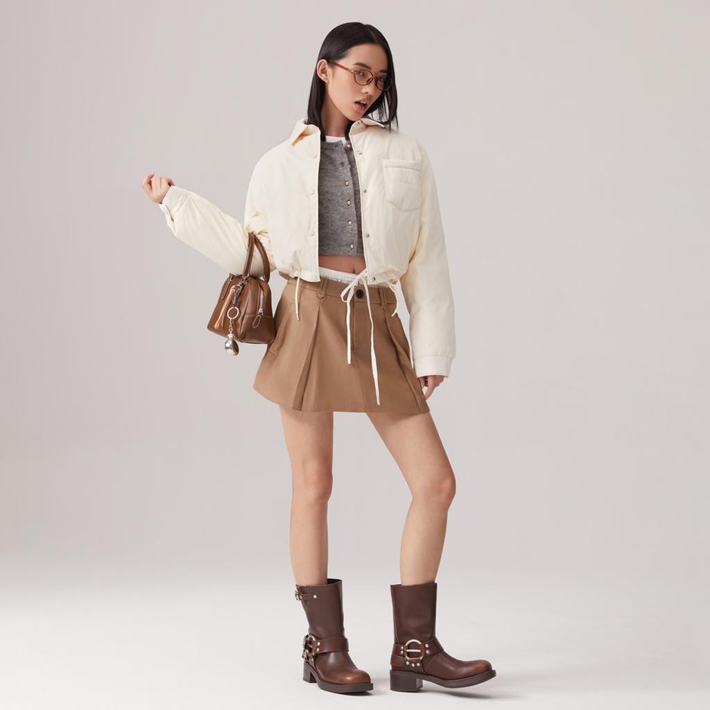 Levis Американский Винтаж Свободный Повседневный Короткий Модный Легкий Пуховик Женская верхняя одежда 002I7-0000