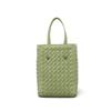 Hand-woven Women's Bag with Solid Color Texture, Popular Hand-held Shoulder Crossbody Bag, Fashionable and Versatile Tote Bag