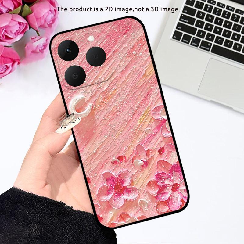Ударопрочный чехол для телефона Realme 15T 5G, мягкая силиконовая задняя крышка из ТПУ, 15 T RMX5111 RMX5112 Funda, 6.57", защита камеры