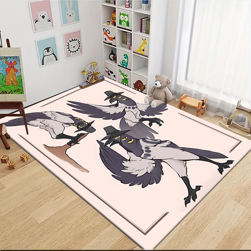 1Pc Fantasy Heroes Action Carpet Rug Customizable Soft Washable Antislip Home Living Room Sofa Mats Personalized Rug 0917195