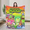 Теплое одеяло для кемпинга My Singing Monsters Постельное белье Пледы Фланелевое покрывало для дивана, кресла, дивана-кровати с рисунком Чехол для дивана-кровати