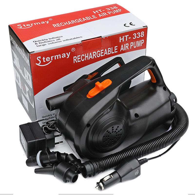 12V 100W Car Pump Electric Inflatable Air Pump For Kayak Boat Swimming Pool Air