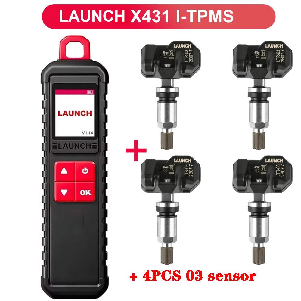 Инструмент Launch X431 i-TPMS для обнаружения давления в шинах, Переобучение, Сброс и Кодирование датчиков TPMS, Работает с CRP123I/X/E 3.0, CRP919E/X, X431 V