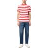 Polo Ralph Lauren SS23 Полосатый логотип вышитый короткий рукав поло рубашка мужские топы 710898606-002