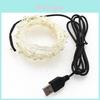 Универсальная светодиодная лента с медной проволокой, 5/10 м, USB, для сказочного освещения, идеально подходит для праздничных случаев