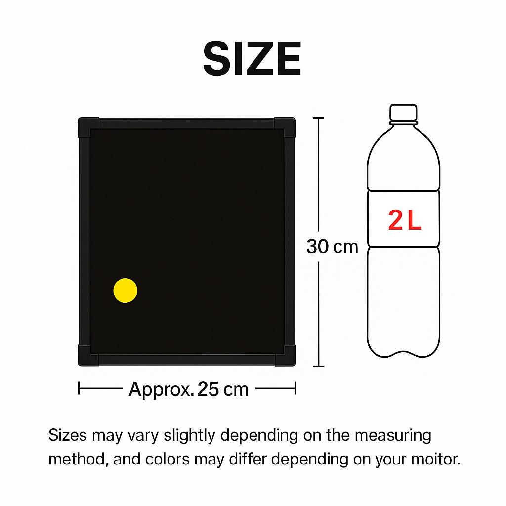 Идеальный гибкий органайзер: Магнитный лист для мела (30x25cm)