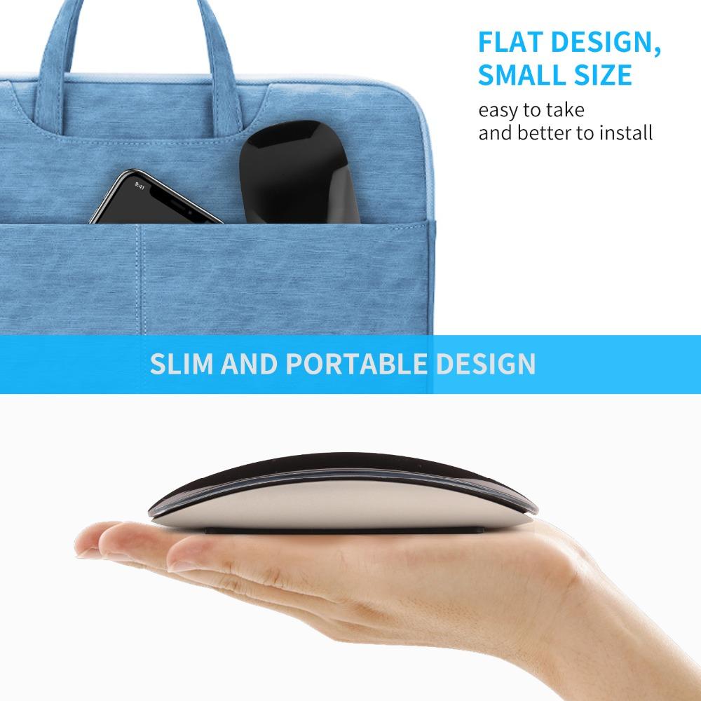 Беспроводная мышь Bluetooth Magic Silent Rechargeable Laser Computer Mouse Тонкая эргономичная мышь для ПК