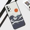 Abstract Cat Mount Fuji Japan Landscape For Samsung Galaxy A34 A54 A14 A71 A51 A13 A23 A33 A53 A73 A12 A22 A52 A32 Phone Case