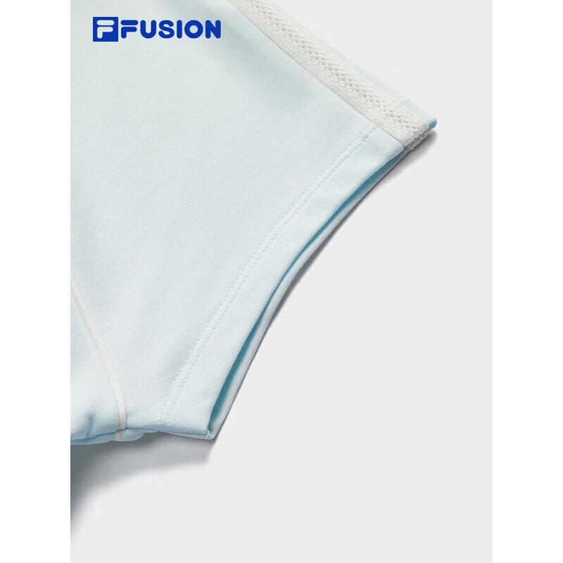 Fila FUSION Женская вязаная футболка с V-образным вырезом, приталенного кроя