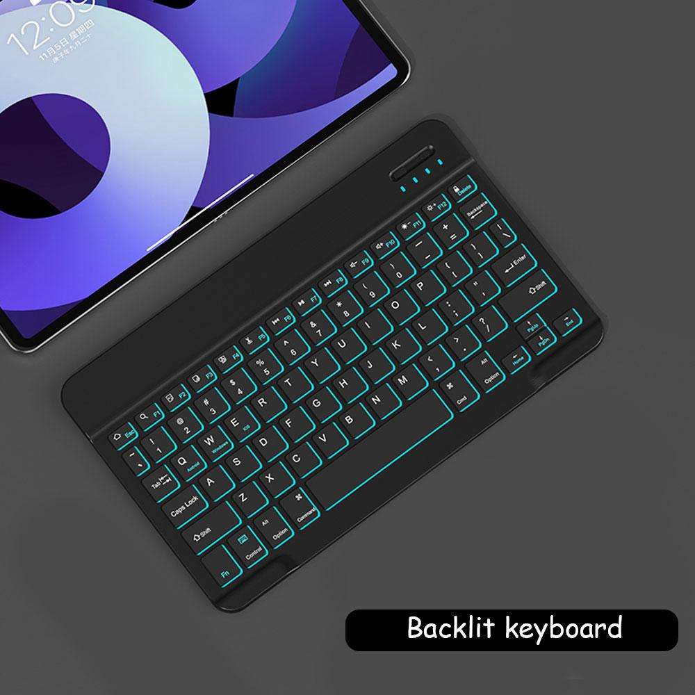 Беспроводная Bluetooth-клавиатура и мышь, русский, французский, португальский, испанский, корейский язык для Android iOS, Windows Phone, планшета, iPad