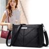 Mother Bag Female Bag Multi-layer Shoulder Bag Messenger Bag Simple PU Soft Leather Small Bag