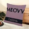 Корея Горячая Девичья Группа Meowv Наволочка для Подушки Шелковистый Короткий Плюш Домашний Декор Наволочка для Подушки Дивана - Невидимая Молния