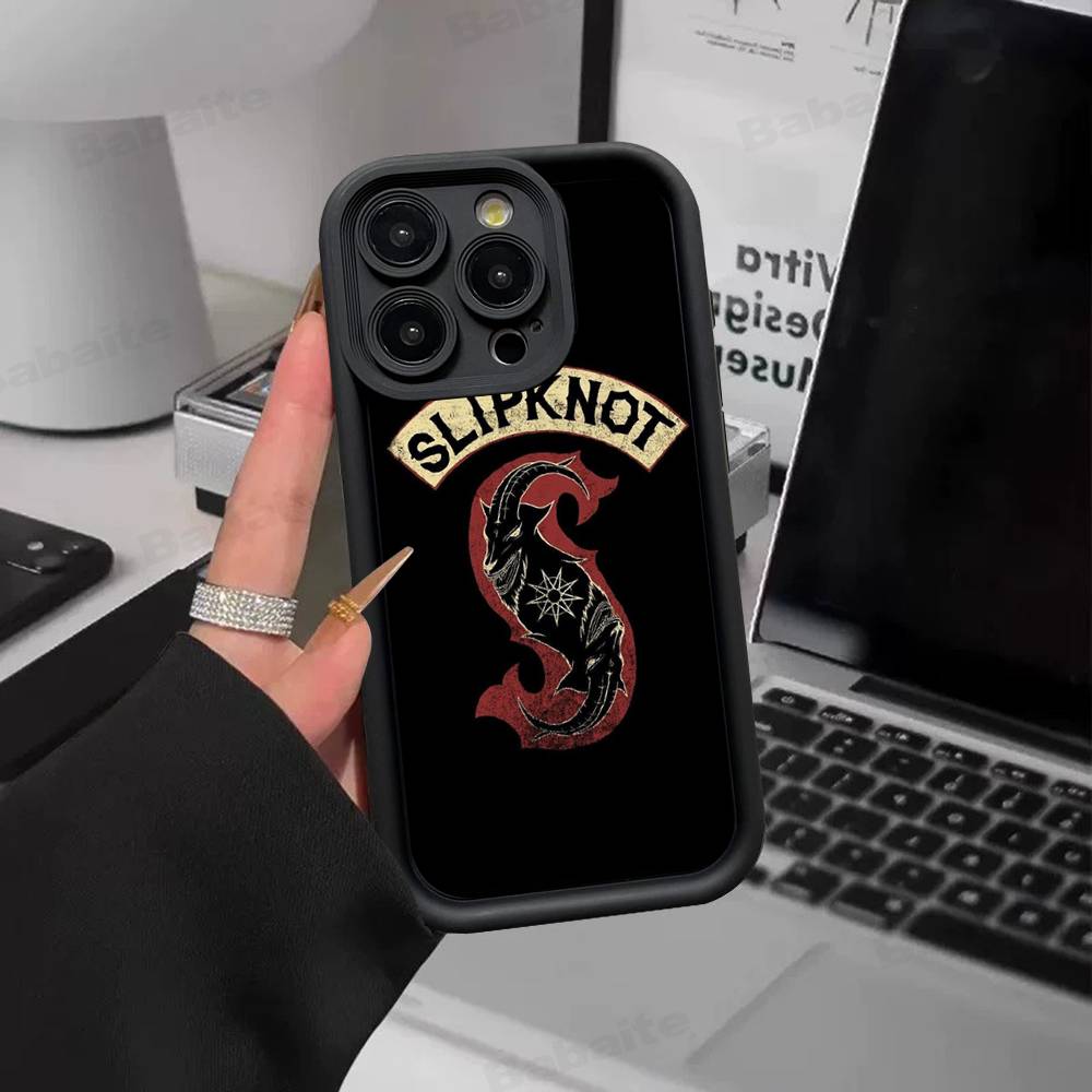 Чехол для телефона группы Slipknot для iPhone 17 16 15 14 13 Pro Max Plus 12 11