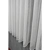 Honeycomb Top Slub Linen Patterned Ultra Draped Patterned Tulle Curtain 1 X 2 Sparse Pleated