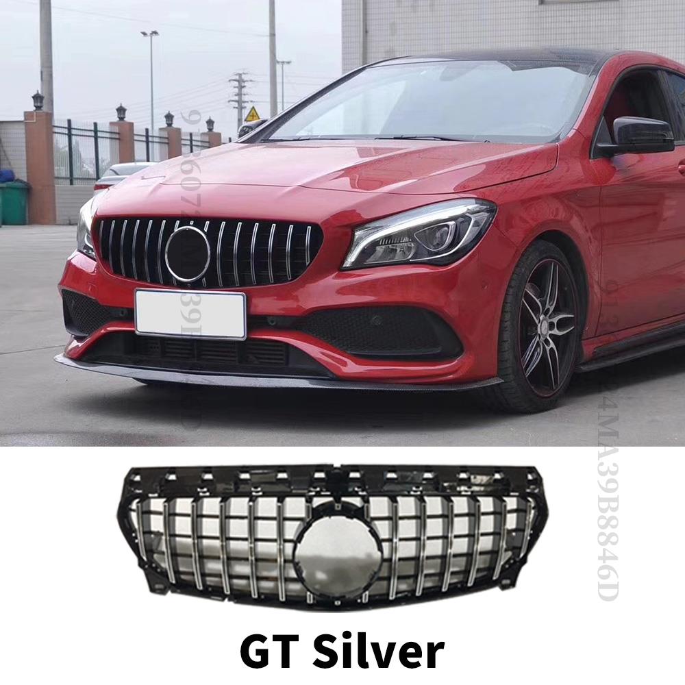 Front Bumper Grille Inlet Grill GT Diamond For Mercedes C117 W117 Benz CLA 2013 2014 2015 2016 2017 2018 2019 Tuning Facelift