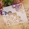 Flower Corner Stencils Template Painting Scrapbooking Embossing Stamping Album Card DIY