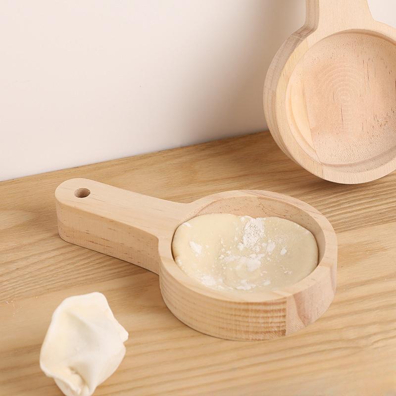 Круглая деревянная пельменная машина для пельменей Шарообразный ручной пресс для пельменной оболочки Пресс для пельменной оболочки Многоразовые инструменты для пельменной равиоли