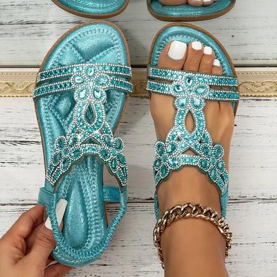 Shui Zuan Cool Sandals женские новые летние модные женские туфли больших размеров в стиле бохо