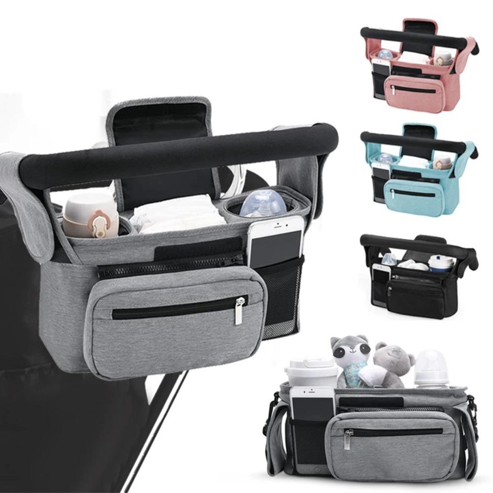 Cup Holder Baby Stroller Storage Bag Phone Bottle Holder Mummy Bag New Buggy Organizer Travel