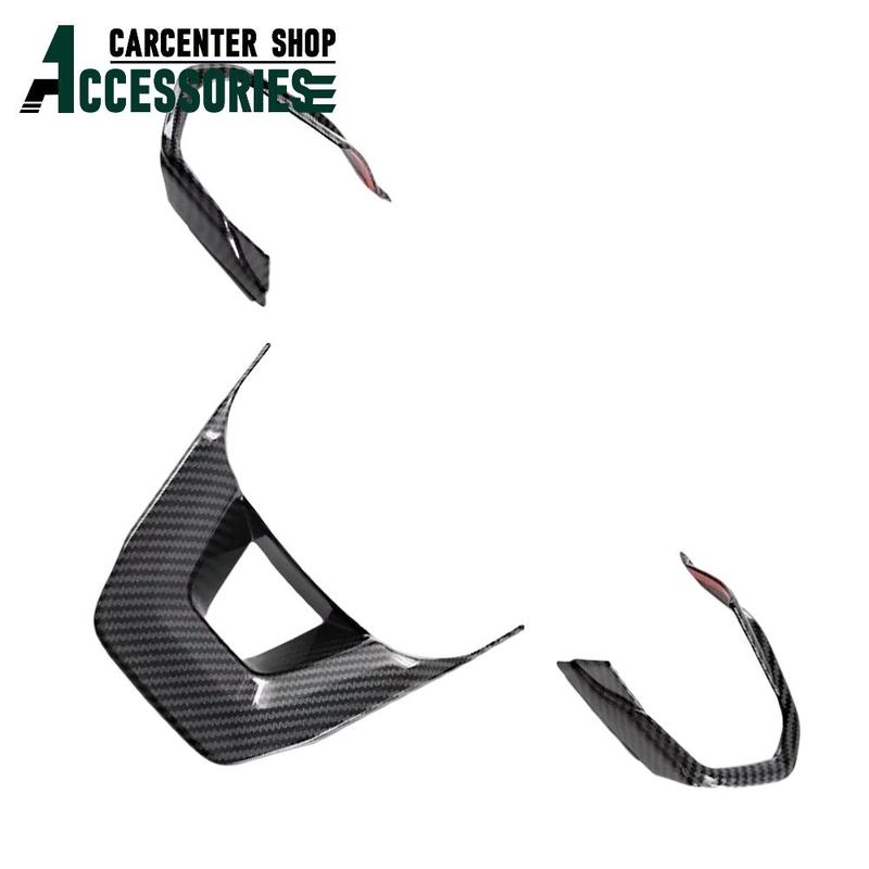 Carbon Fiber Style Steering Wheel Cover Trim For Lexus RX350 RX500h NX Car Accessories