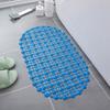 Коврик для ванной из ПВХ, противоскользящий, однотонный, для дома, кухни, ванной, отеля, душевой коврик с присоской, мягкий, нескользящий, массажный коврик для ванны
