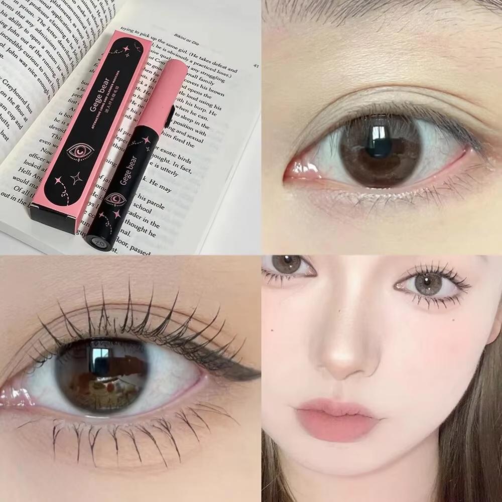 Двусторонняя тушь для ресниц Charming Long Mascara Gegebear Natural Curling Long-lasting Waterproof and Sweat-proof Eyelash Primer