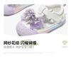Girls' walking sandals summer new 2026 little girls' crystal bow breathable baby toe shoes