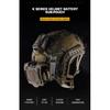 Tactical Helmet Bridge Battery Pack Storage Sub-Pouch NVG PVS31 Battery Pouch PTT Cable Box MOLLE Fast Helmet Counterweight Bag