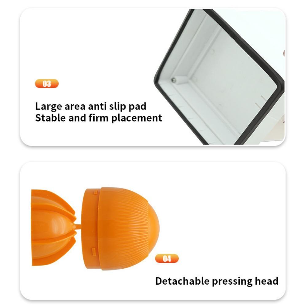 Ручная соковыжималка, небольшой бытовой пресс для фруктов, удобный ручной пресс для сока для жарки лимона