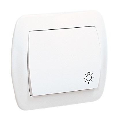 CHORD BUTTON P/T /LIGHT/ WHITE - E131AA-KN041