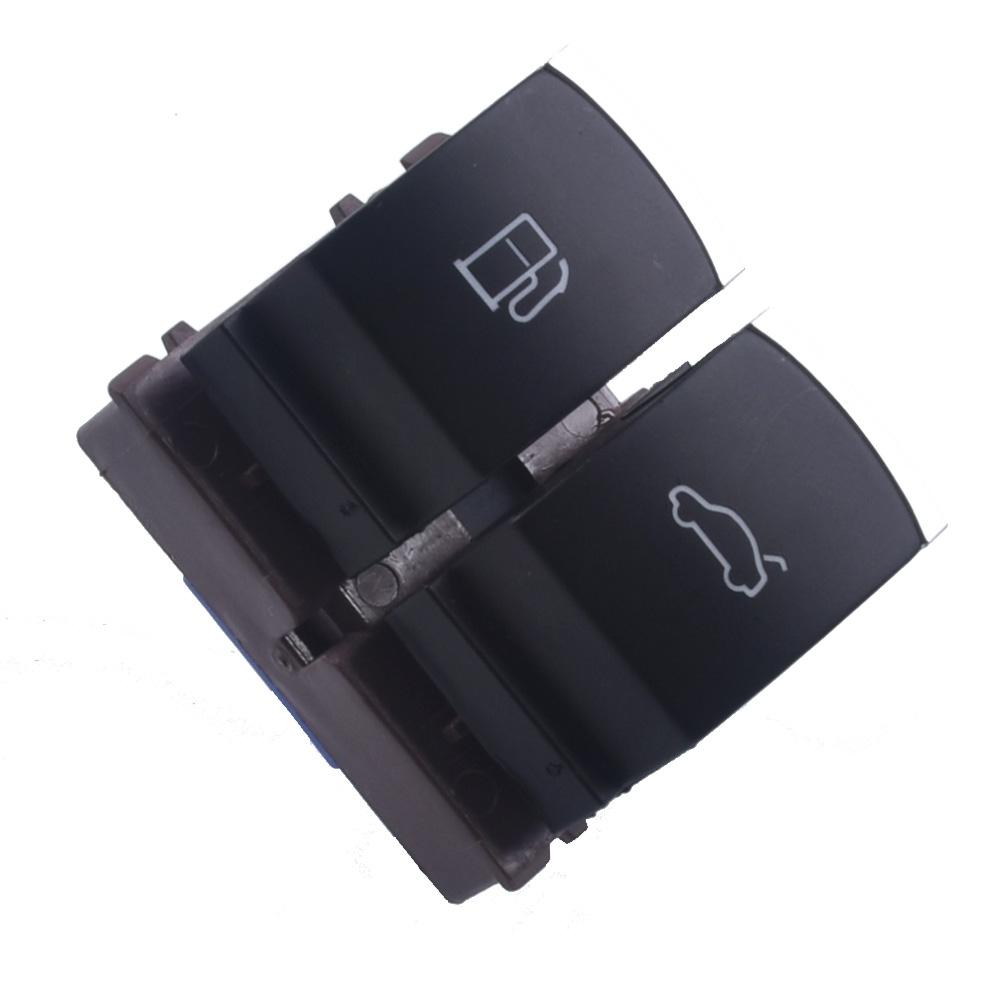 Car Chrome Fuel Tank Rear Trunk Switch Button Parts For VW Passat B6 CC Jetta 6 MK6 EOS 35D959903 3C0959903B