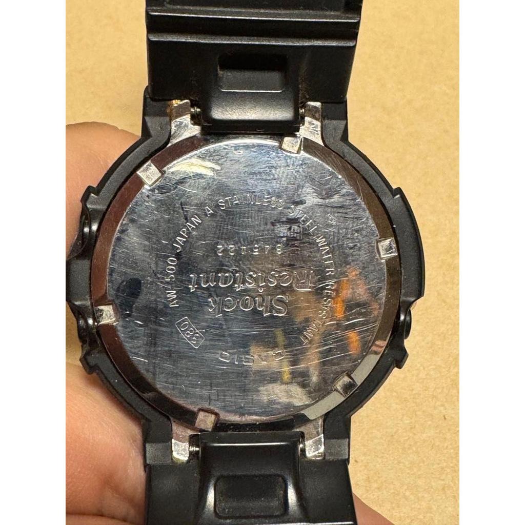 Б/у CASIO G-SHOCK AW-500G-1E Аналогово-цифровые Первое поколение