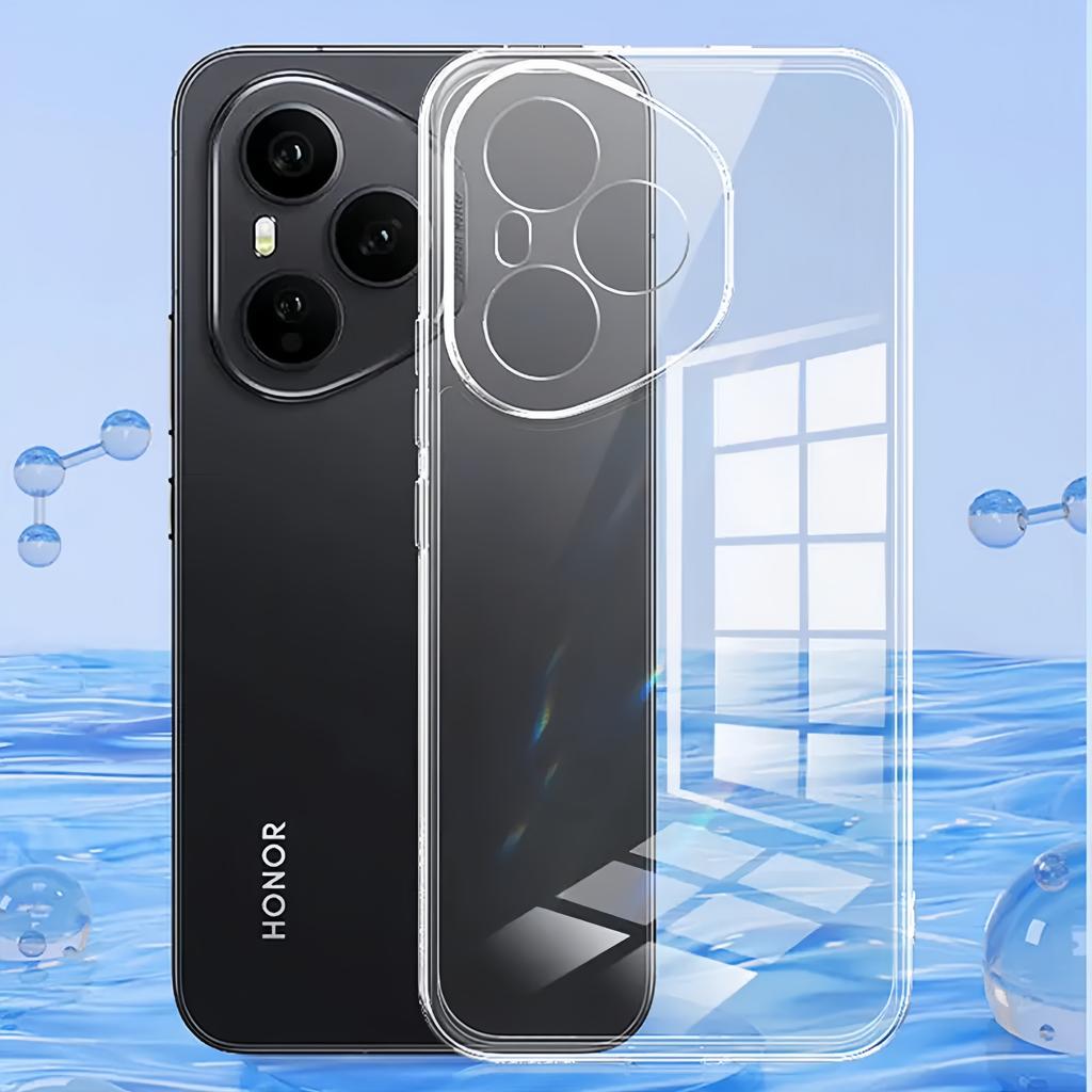 Прозрачный противоударный чехол из ТПУ для телефона Honor 400 Pro/400/400 Lite/200 Lite/90 Lite/90/200 Smart/400 Smart-Clear