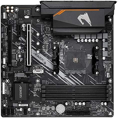 Gigabyte B550M AORUS ELITE motherboard DDR4 128GB Black