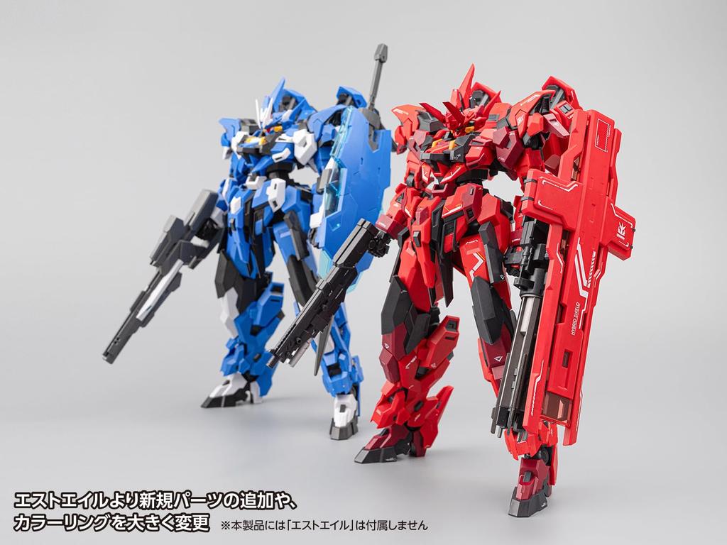 Wave SUPER ROBOT HEROES Estair Cass Weary scale Height 25cm plastic model 1/100 approx. Color-coded KM-103 (Robot)