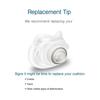 Replacement Cushion for  AirFit F40 Full Face Cushion Silicone Nose Tip Ventilator Mouth and Nose Mask Medium