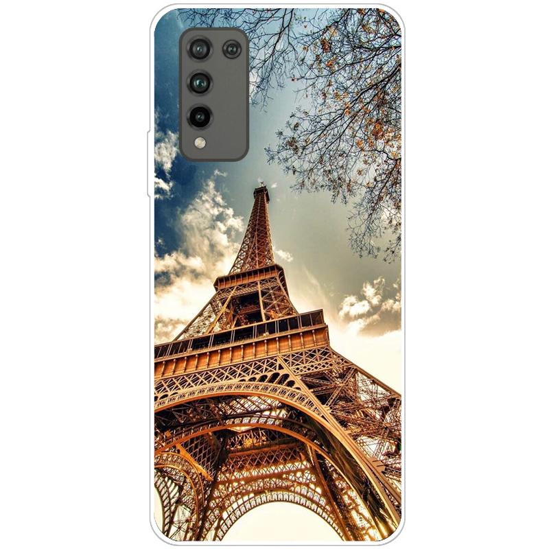 Для Huawei Honor 10X Lite чехол силиконовый мягкий милый чехол для телефона с изображением животных для Honor 10X Lite чехол Honor10X 10 X Lite Fundas 6,67 дюйма