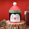Santa Claus/Snowman/Penguin Christmas Candy Storage Box Christmas Biscuits Cookie Jar  New Year