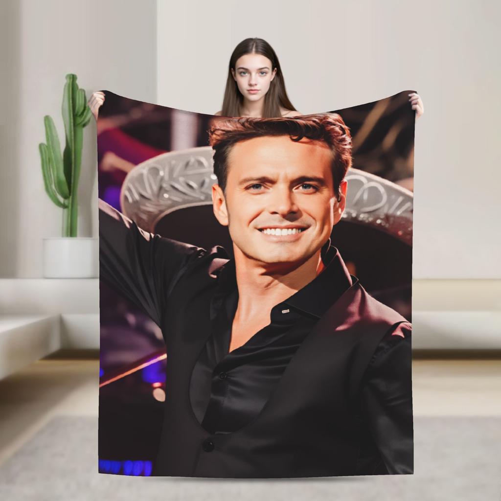 Luis Miguel Blanket Quality Warm Throw Blanket Winter Girls Boys Living Room Novelty Bedspread