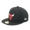 New Era NBA 59FIFTY Chicago Bulls Black Size Cap, 61.5cm