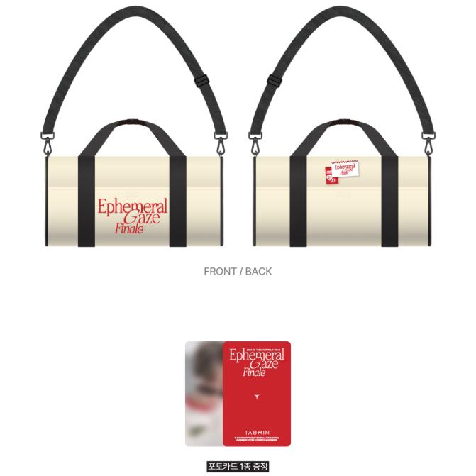 2024~25 Мировой тур TAEMIN Ephemeral Gaze Финал Бостонская сумка