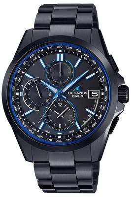 Casio] Часы Ocianas [Оригинал Япония] CLASSIC Радиоуправляемые Солнечные OCW-T2600B-1AJF Черный