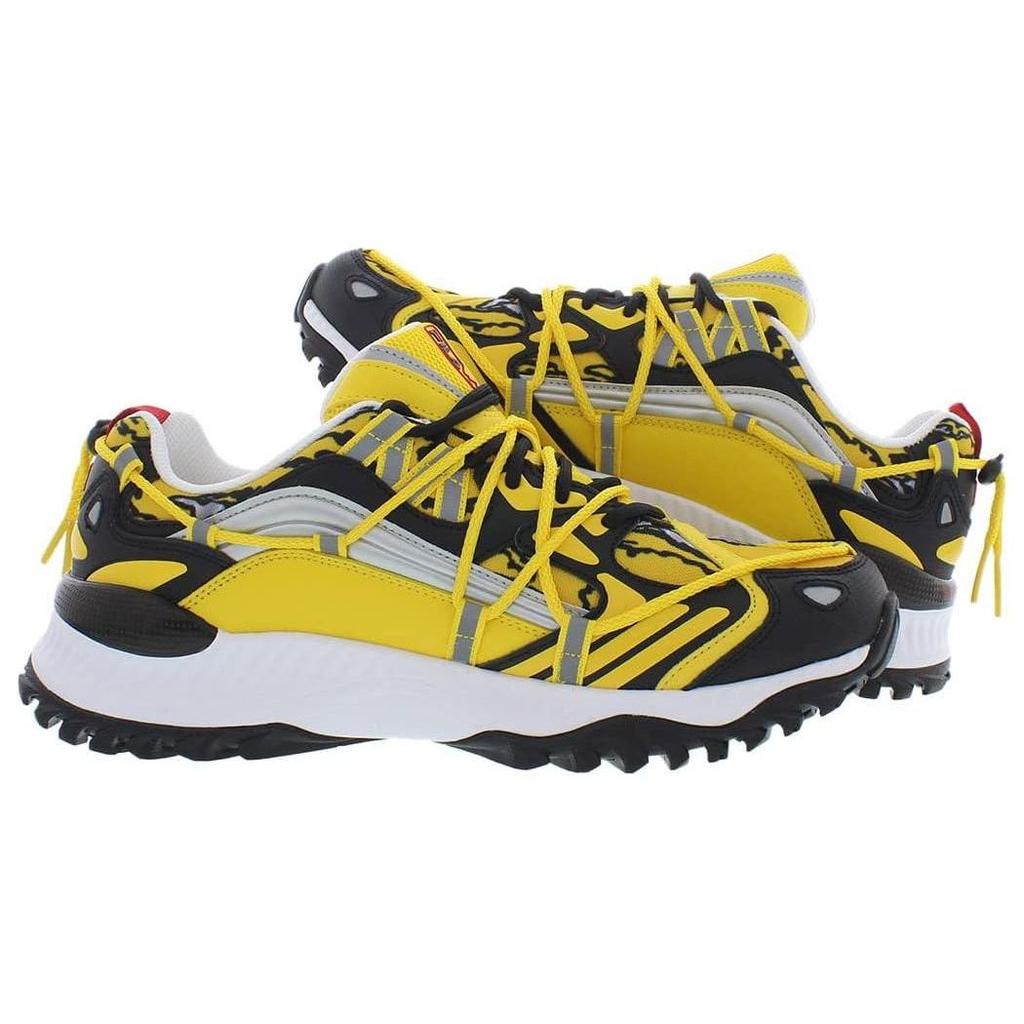 Fila Expeditions Кожаные Удобные Универсальные Низкие Повседневные Кроссовки Мужские Желтый 1RM01547_702