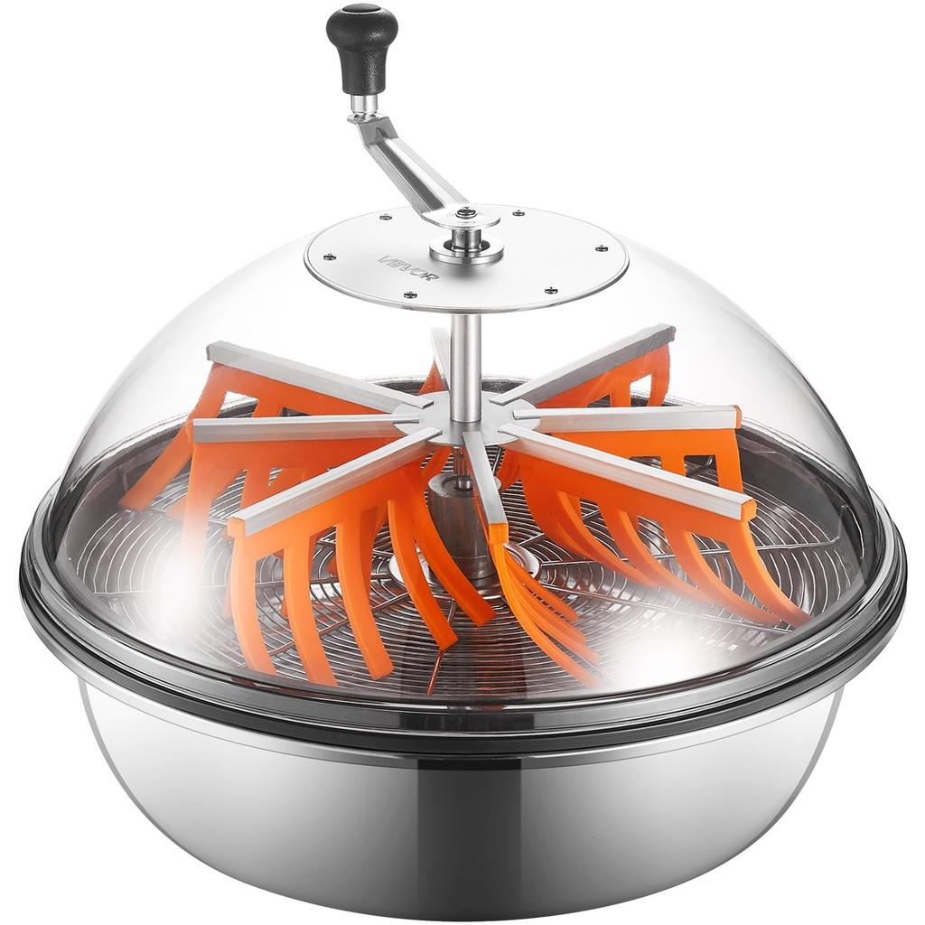 Bud Leaf Bowl Trimmer, 600 mm Manual Bud Trimmer, with Sharp Stainless Steel Blades, Visual Cutting, Wet & Dry Hydroponic Cutting Machine, Twisted