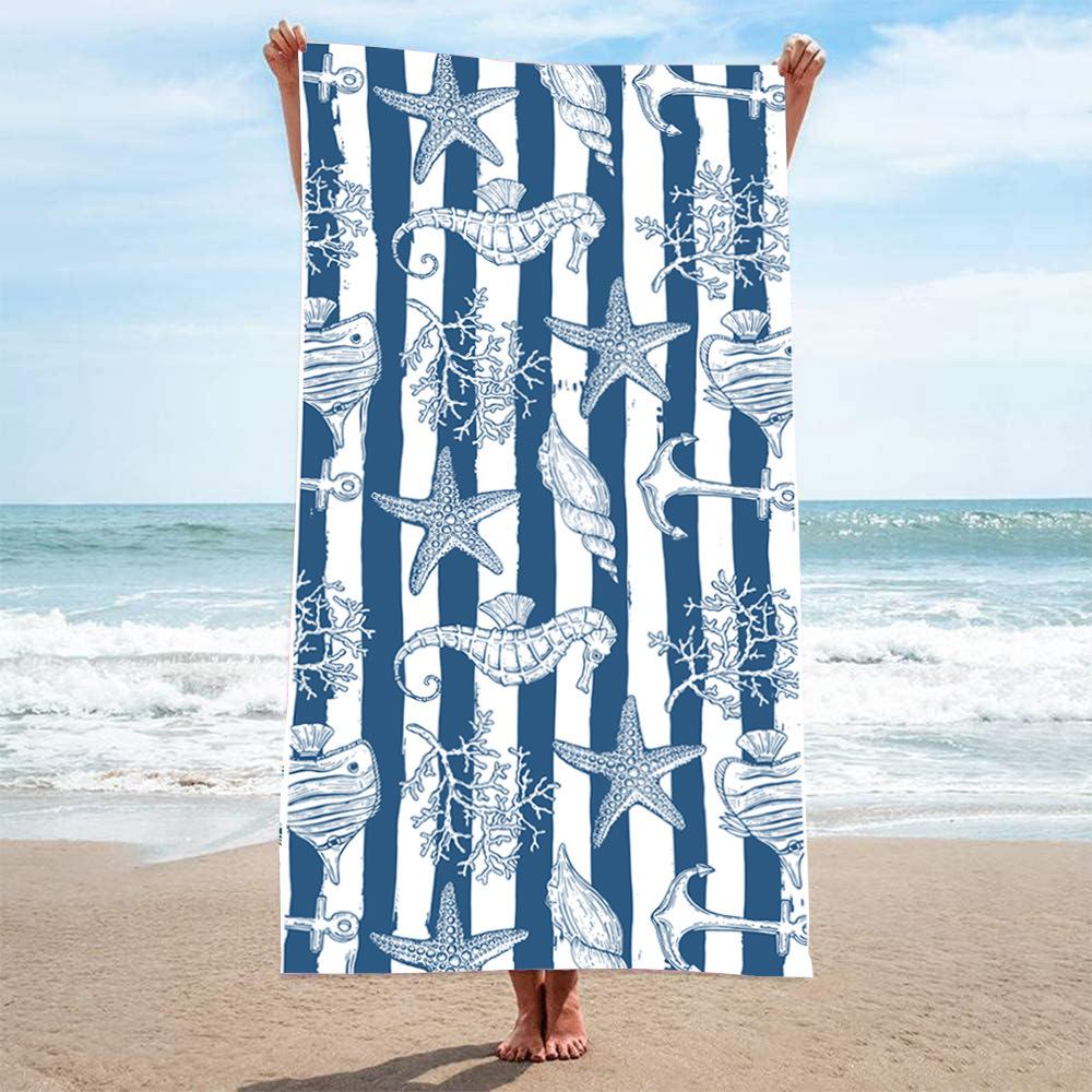 Locomotive Enthusiasts Sports Towels Quick-drying Double-sided Velvet Beach Towels Printed Bath Towels