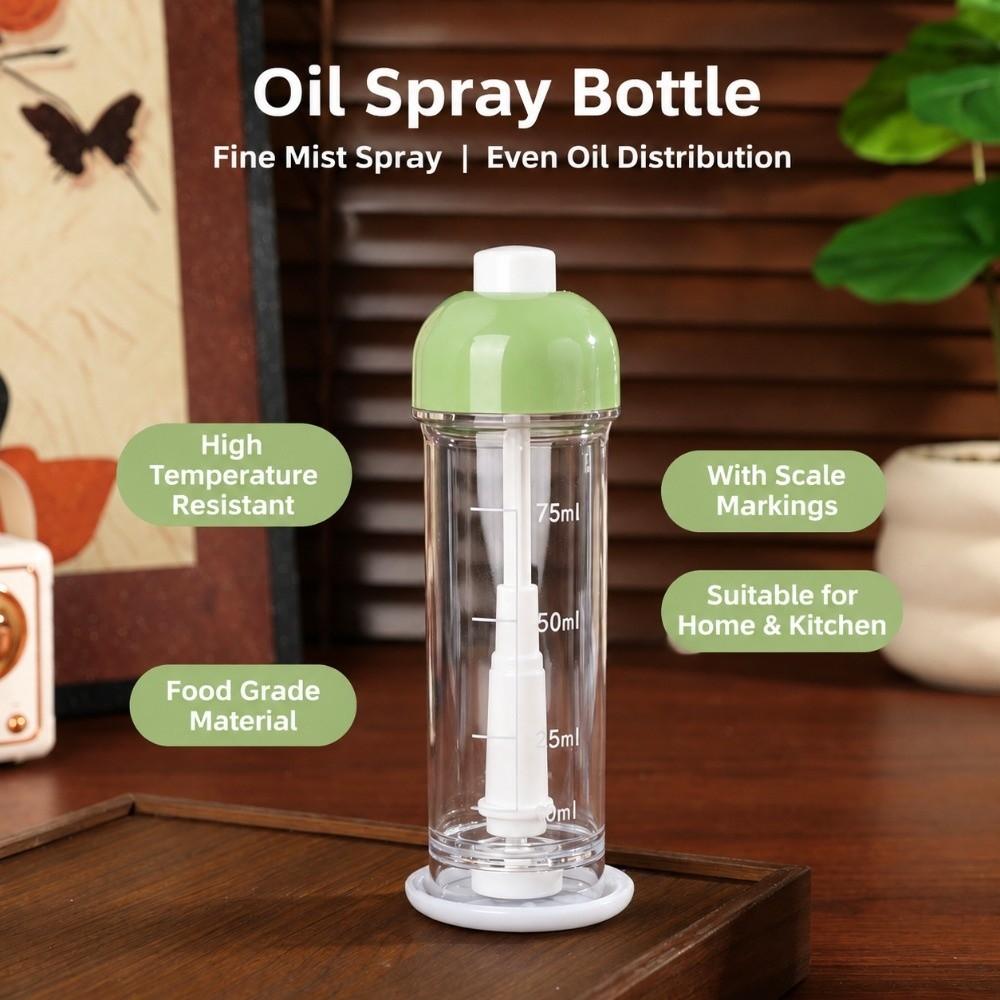 Down Spray Oil Sprayer Bottle Transparent Oil Dispenser New Mist Spray Bottle Salad Making
